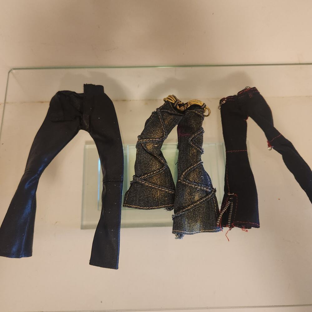 Vintage Bratz Lot of 3 Denim Bottoms
